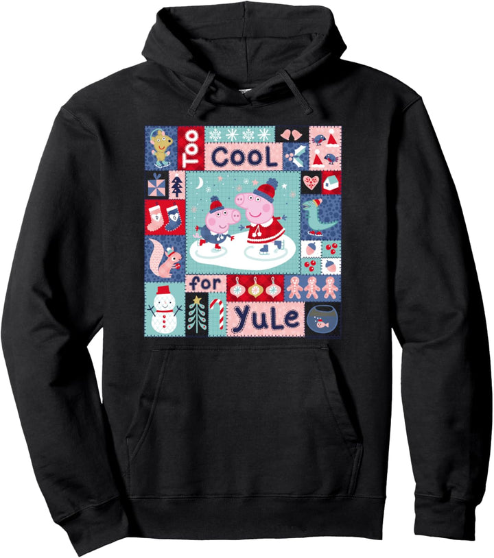 Peppa Pig Christmas Quilt Pullover Hoodie