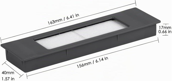 (6 Stück) HEPA Filter Compatible With Ecovacs DEEBOT OZMO N10 Plus T5 T8 T9 T8 AIVI Max 920 950 N5 N