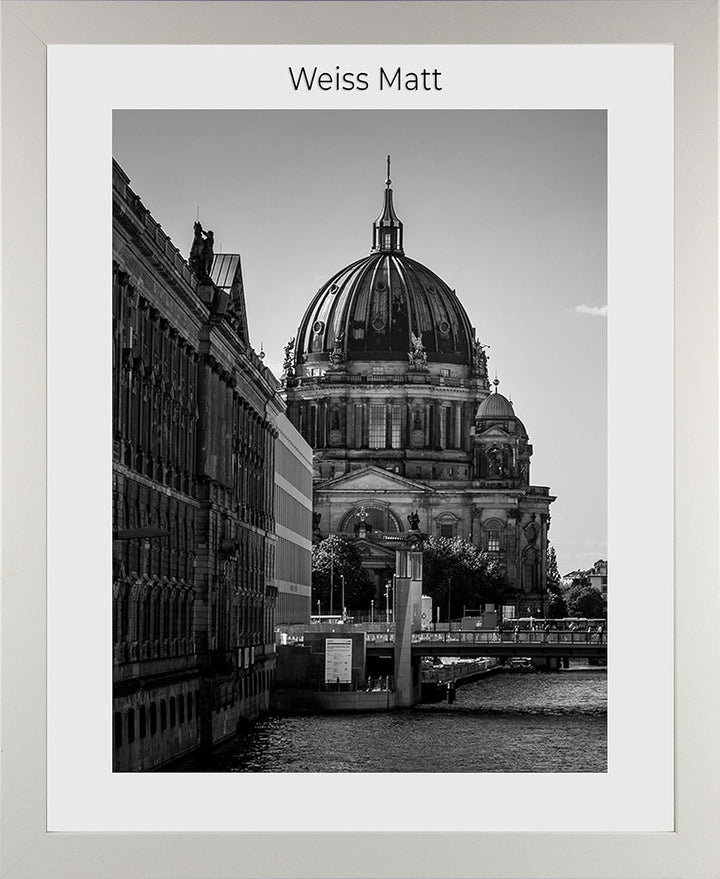 Monzetta Deluxe Bilderrahmen Posterrahmen 35x94 cm Weiss matt cm Schritt Formatwahl 94x35 cm RW weis