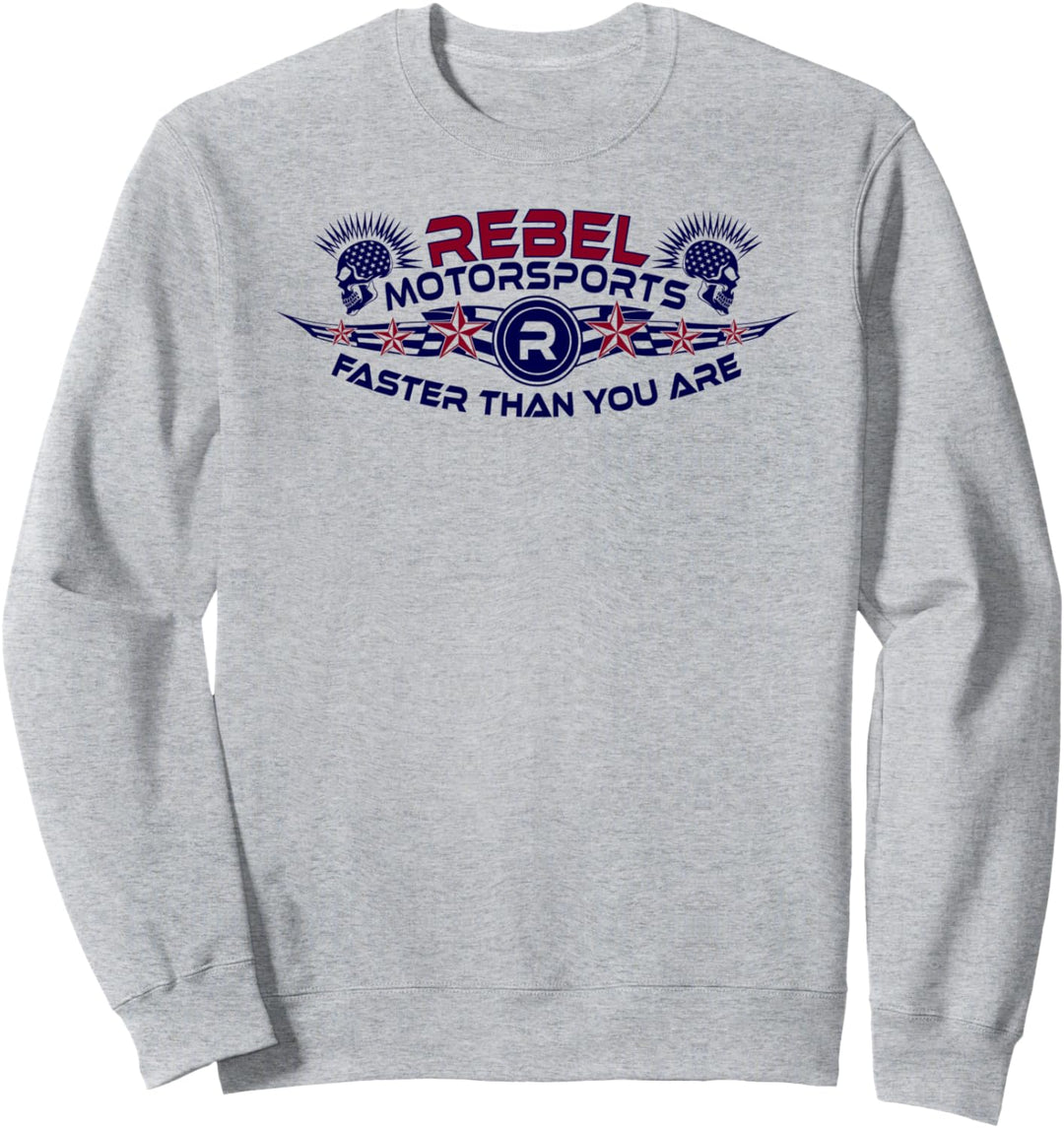 Rebel Motorsports Star-schneller geschlagen Als Du Bist Sweatshirt