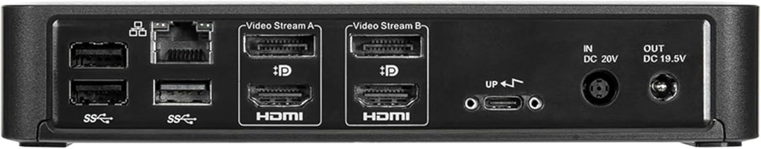 Targus Schwarz 182EUZ - 100W DOCK182EUZ - Universal USB-C Einzelbett