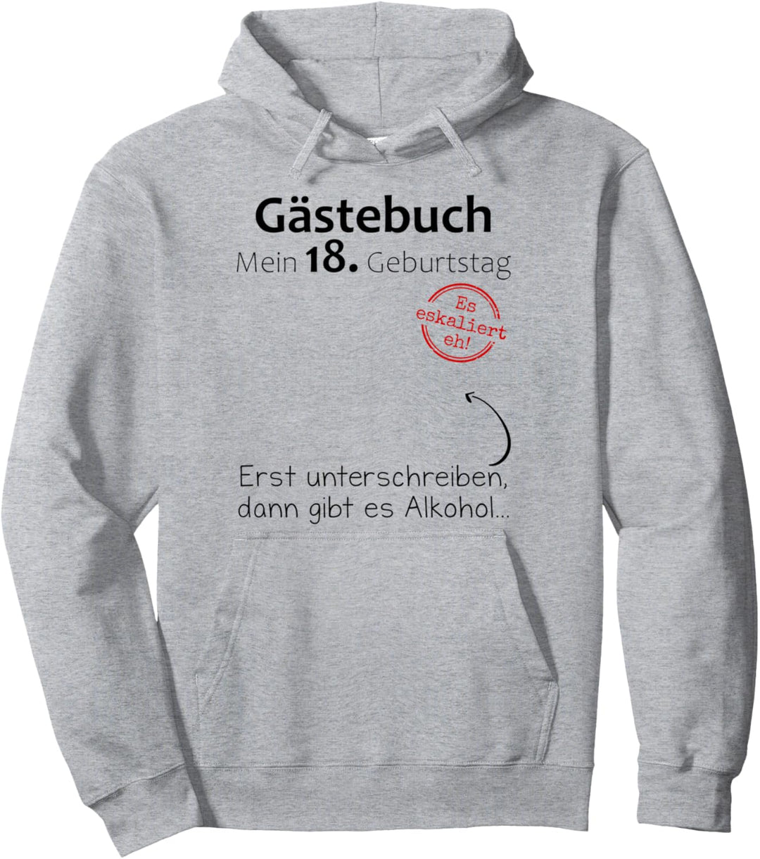 18. Geburtstag Junge Mädchen 18 Jahre 2006 Lustig Geschenk Pullover Hoodie