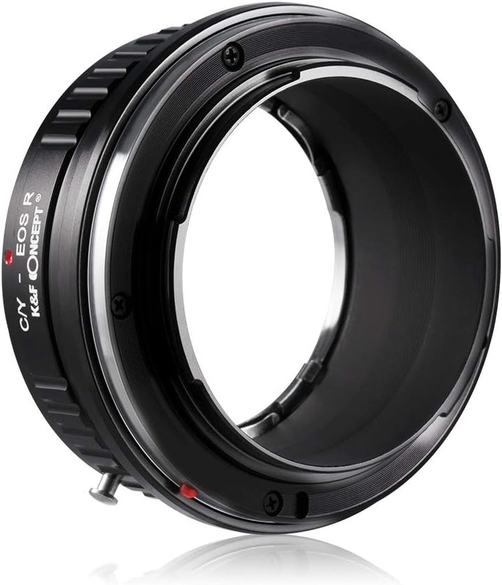 K&F Concept C/Y-EOS R Bajonettadapter Objektiv Ring für Contax Yashica C/Y Objektiv auf Canon EOS R-