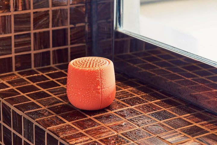 Lexon MINO X - Floatable Water Resistant IPX7 Portable Bluetooth Speaker - 3W - Orange, Orange