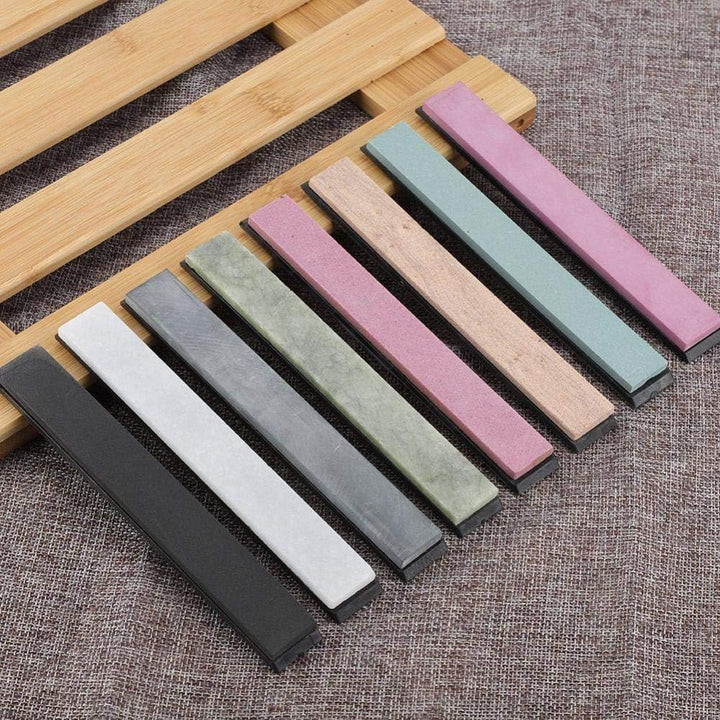 Zerodis Wetzstein-Set, 8-teilig, Schleifstein, Körnung 240/400/800/1000/3000/5000/8000/10000 Schleif
