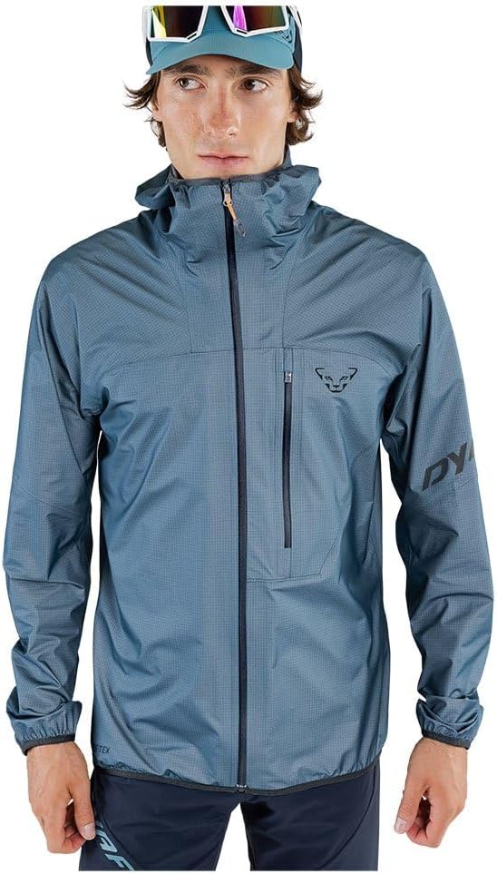 DYNAFIT Herren Traverse GTX Jacke Regenjacke Hardshelljacke L Blau (Mallard Blue/3010), L Blau (Mall
