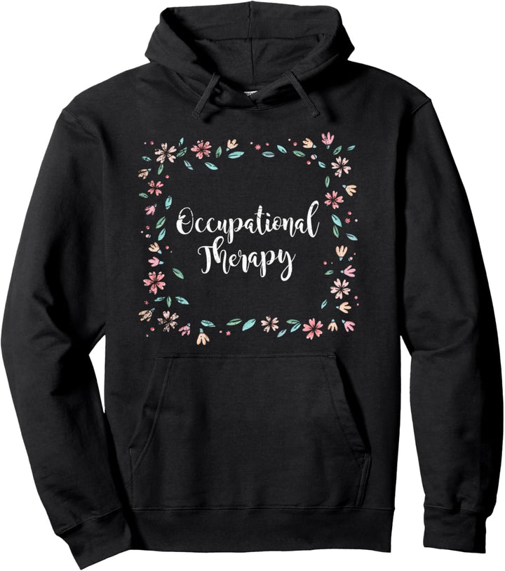 Ergopraxis Ergotherapeut Natur Blumen Vintage Ergotherapie Pullover Hoodie