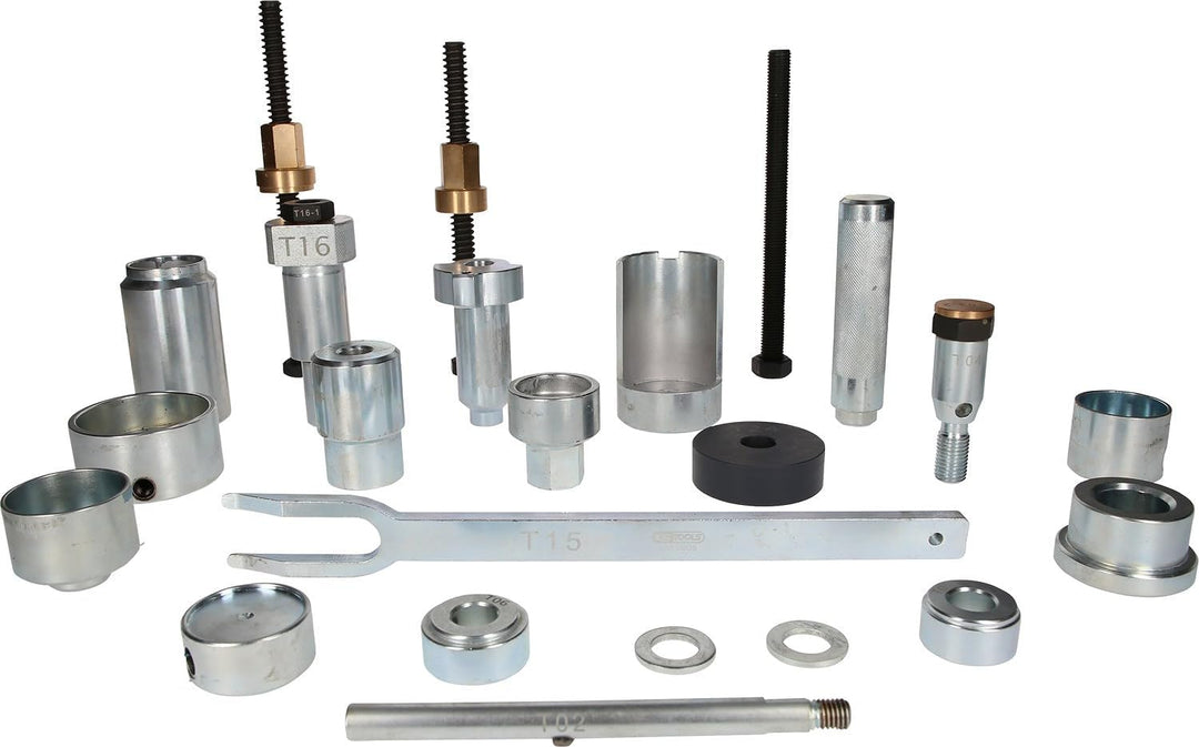 KS Tools 460.0905 Bremssattel-Instandsetzungs-Koffer, 24-tlg Mehrfarbig