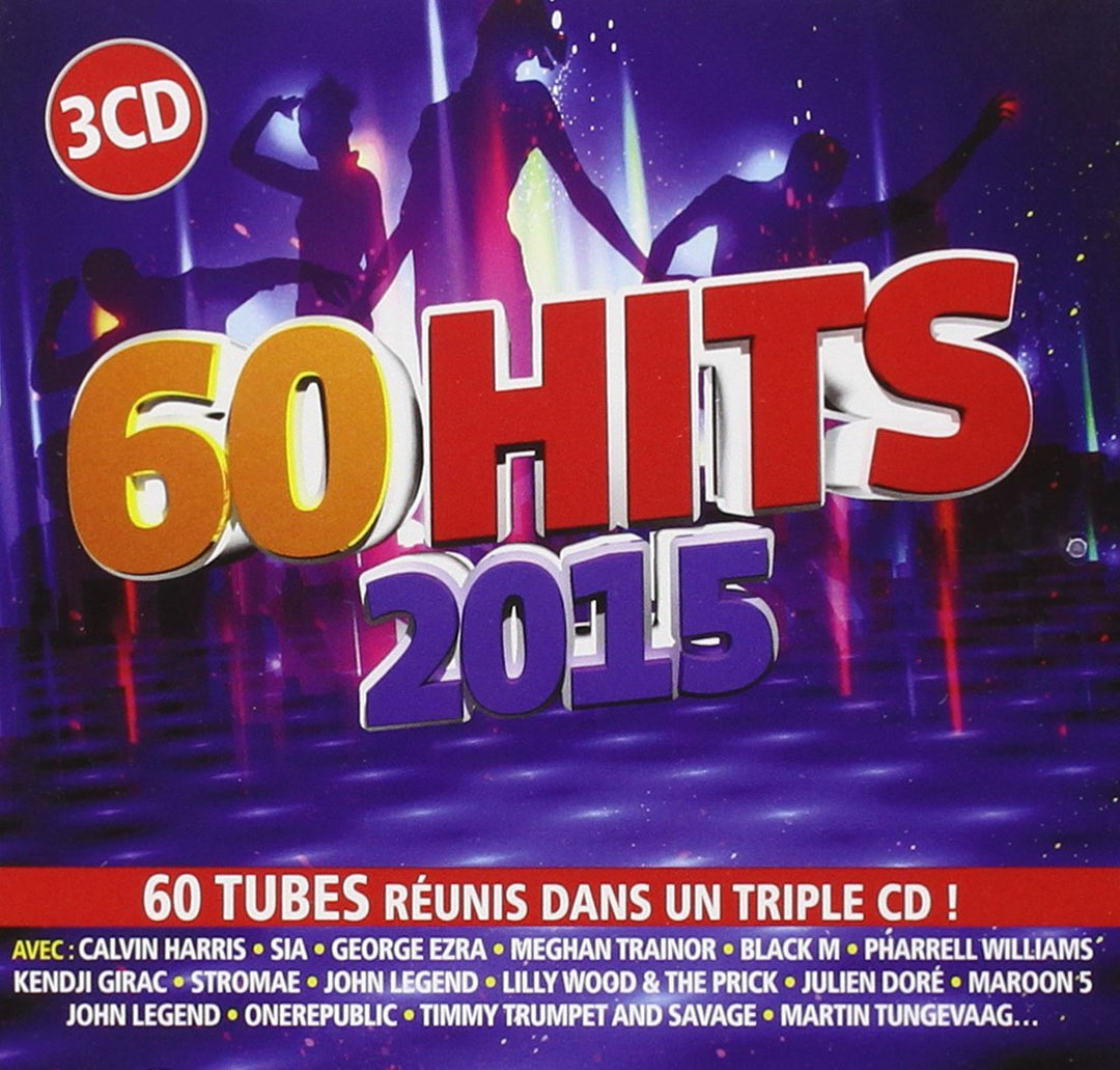 60 Hits 2015, Audio-CD