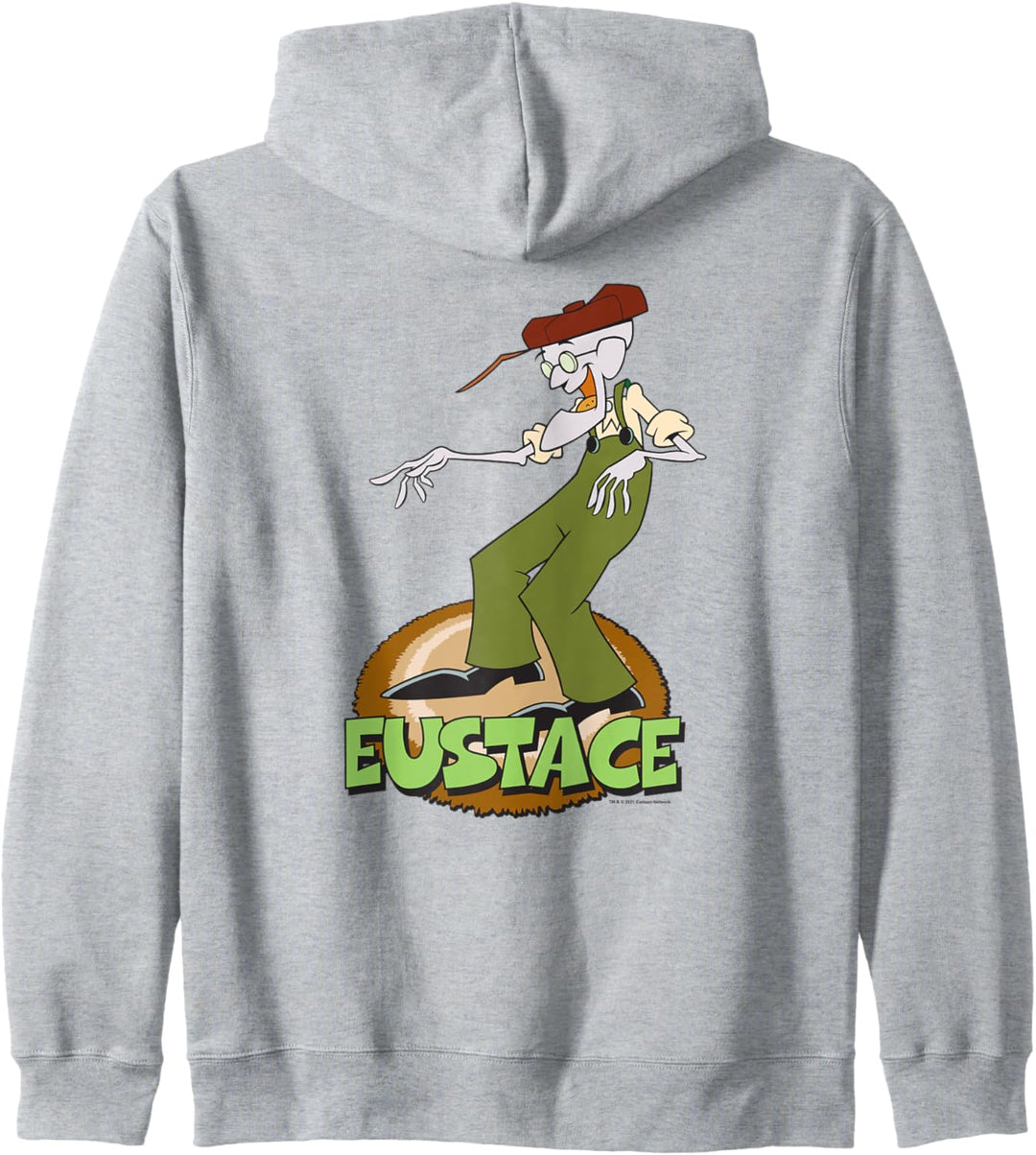 Courage the Cowardly Dog Eustace Standing Kapuzenjacke