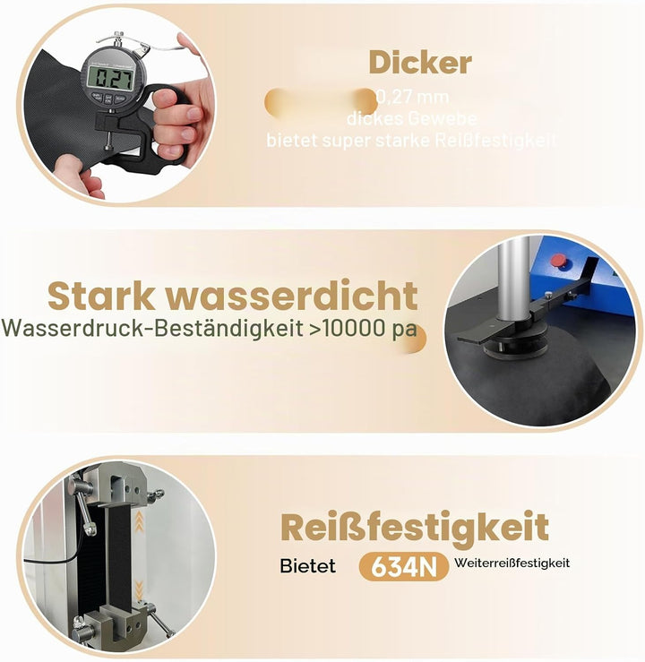 LXKCKJ Runde Poolabdeckung für oberirdische Pools- Lagertank Poolabdeckung mit Kordelzug Design-Whir