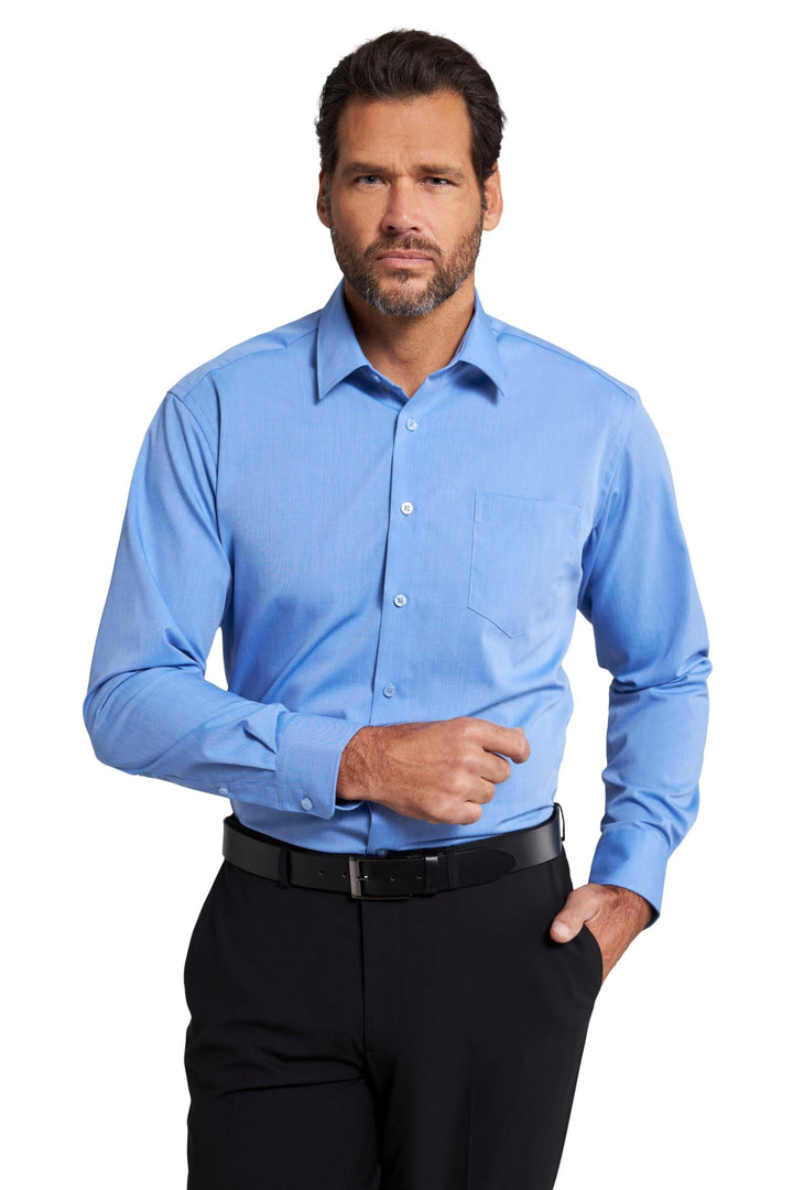 JP 1880 Herren Hemd, Business, Bügelfrei, Kentkragen, Langarm, Comfort Fit, Bis 8XL Hemd (1er Pack)