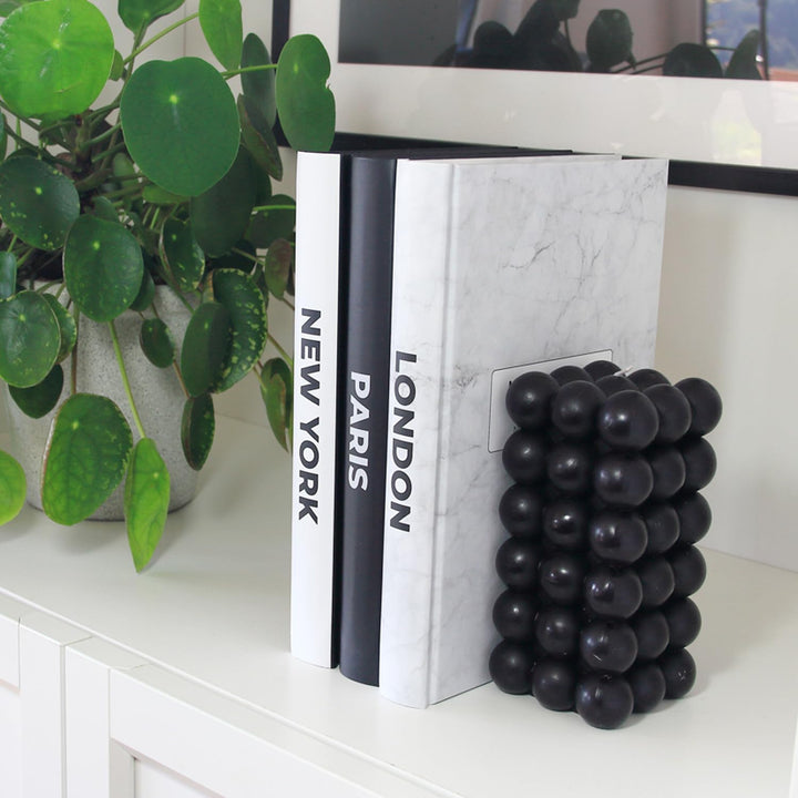 SOMEDA® Deko-Bücher 3er Set, Paris London New York, echte Bücher mit leeren Seiten, für Wohnzimmer K