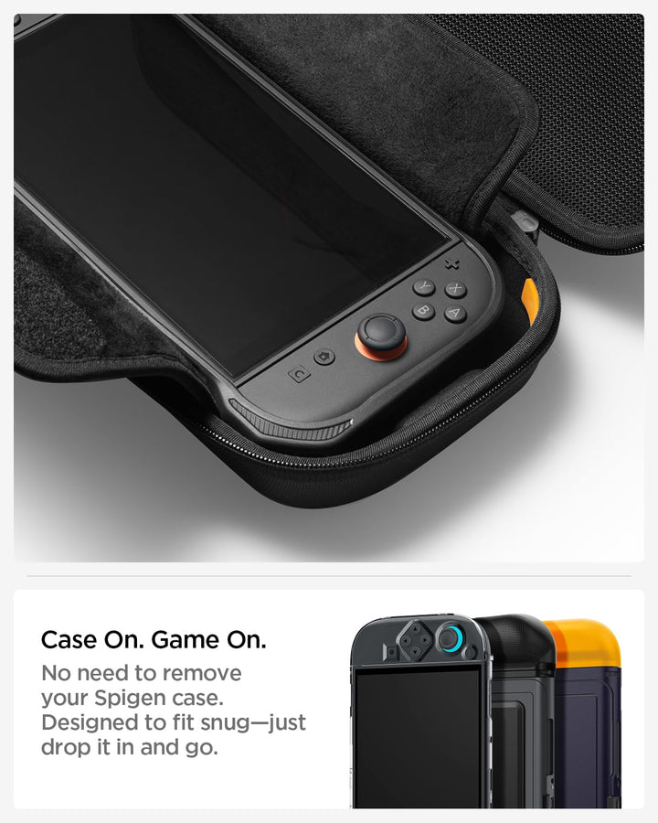 Spigen Rugged Armor Pro Tasche Kompatibel mit Nintendo Switch 2 2025 Hartschalen Tragetasche Hülle m