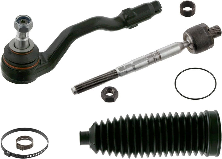 febi bilstein 40552 Spurstange mit Endstück, Manschette und Anbaumaterial , 1 Stück
