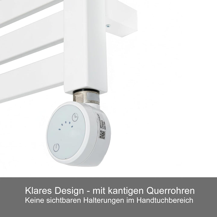anapont Premium elektrischer Badheizkörper WiFi & Bluetooth 1680h x 600b | Marlin mit App-Steuerung,