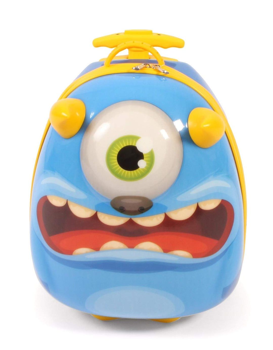 Bayer Chic 2000 - Bouncie Kinder-Trolley mit 3D-Monster-Motiv Kindergepäck, 20 Liter, Blau, 40 cm, B