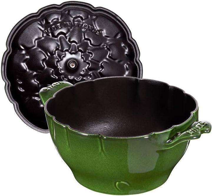 Cocotte Artischocke, basilikumgrün, 22 cm La Cocotte