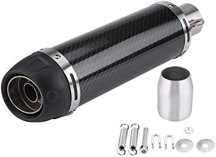 Motorrad Auspuff Mit Abe-Für Akrapovic Auspuff-Motorrad Schalldämpfer Kohlefaser Auspuffendrohr 51Mm