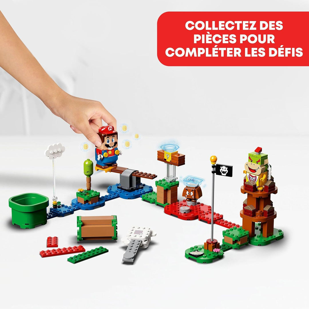 LEGO Super Mario Abenteuer mit Mario – Starterset, interaktive Figur und BAU-Spielzeug, mit Gumba un