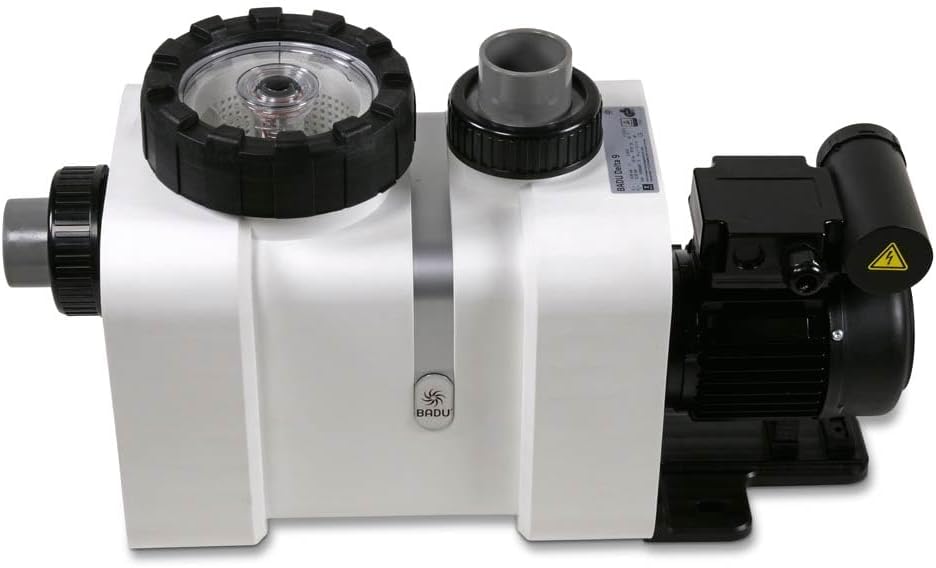 Filterpumpe BADU Delta 17-400 V - Starke Leistung, leise &amp; effizient - Wartungsfreier Motor mit Edel