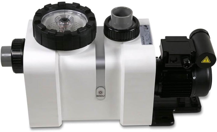 Filterpumpe BADU Delta 17-400 V - Starke Leistung, leise &amp; effizient - Wartungsfreier Motor mit Edel