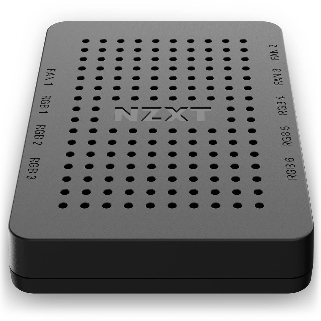 NZXT RGB & Lüftersteuerung - AC-CRFR0-B1-6 RGB-Beleuchtungskanäle - 3 Lüfterkanäle - RGB-Beleuchtung