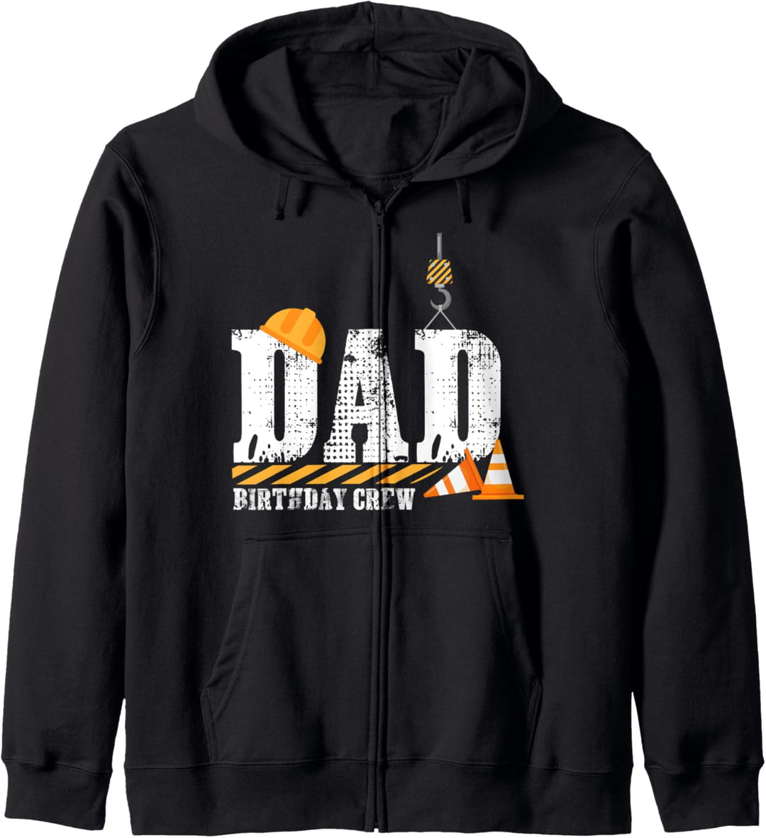 Lustige Konstruktion Papa Geburtstag Dad Birthday Crew Kapuzenjacke