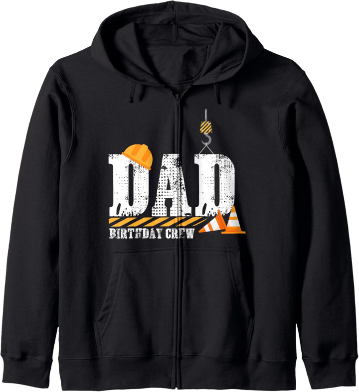Lustige Konstruktion Papa Geburtstag Dad Birthday Crew Kapuzenjacke