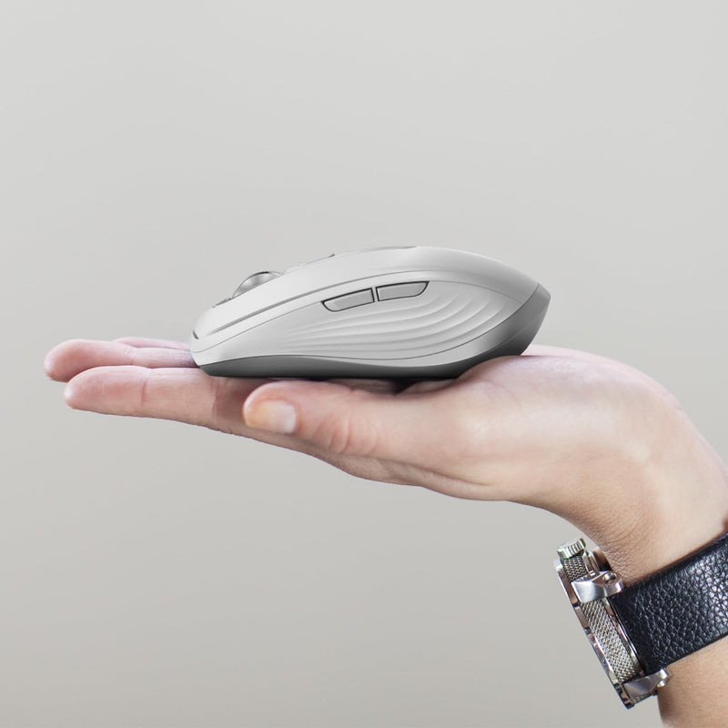 Logitech MX Anywhere 3 kompakte, leistungsstarke Maus – Kabellos, Magnetisches Scrollen, ergonomisch