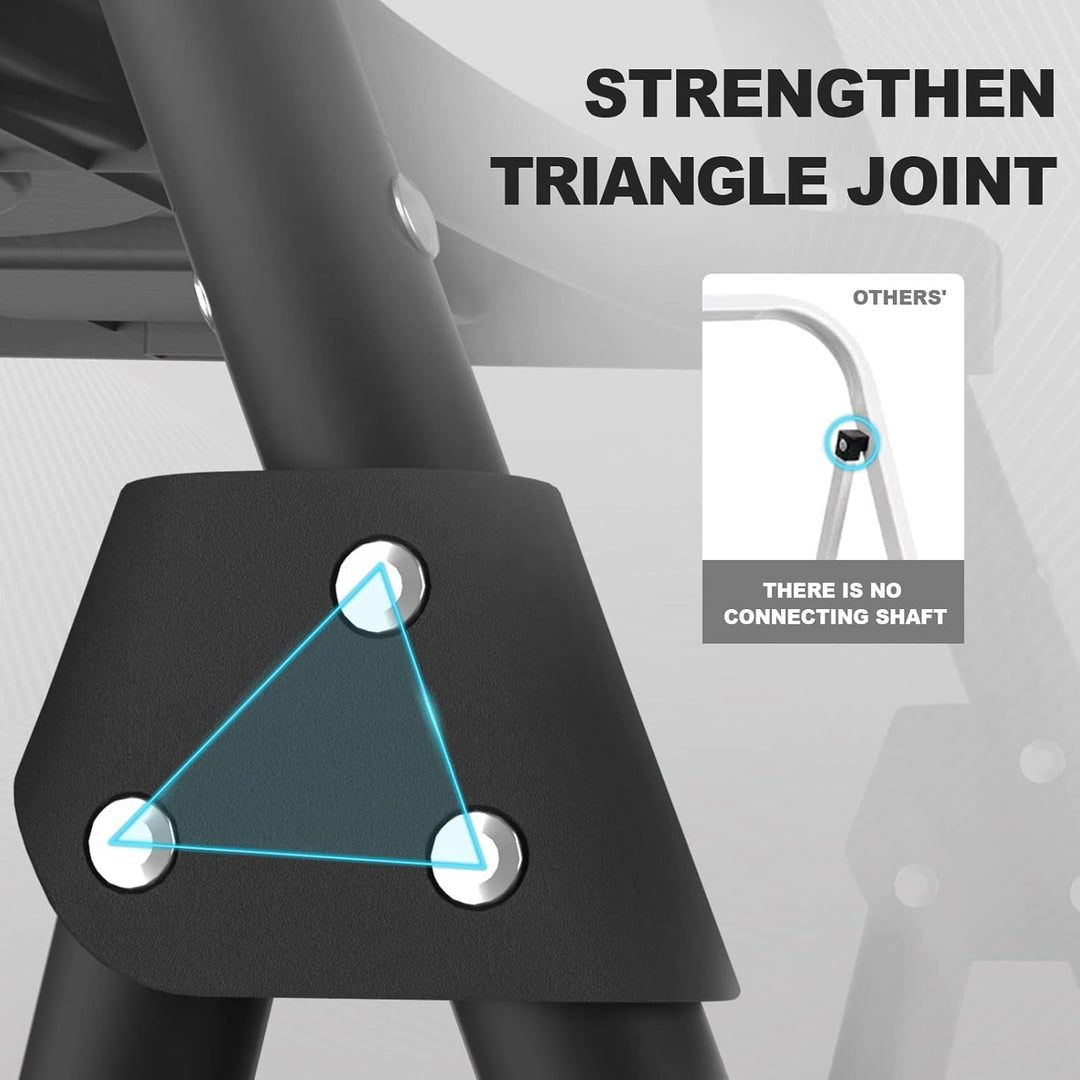 HBTower Trittleiter 5 Stufen klappbar, Leiter mit Breitem Anti-Rutsch-Pedal, Trittleiter mit Bequeme