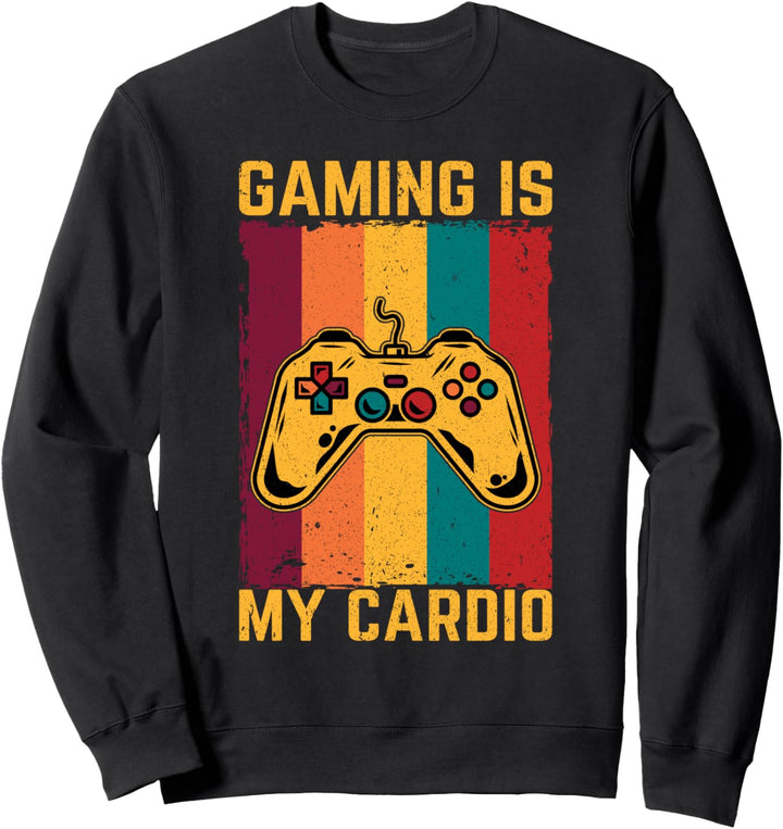 Gaming ist mein Carcio für Gamer-Konsolen-Videospiele Sweatshirt