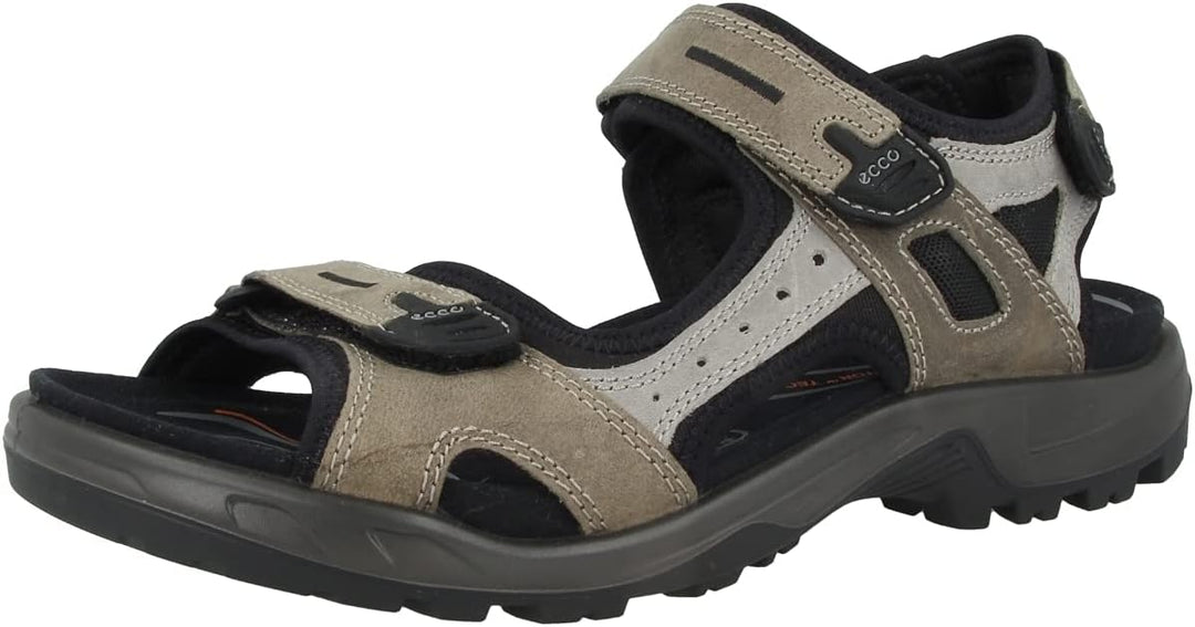 ECCO Herren Yucatan Sandal 41 EU Vetiver Wild Dove, 41 EU Vetiver Wild Dove