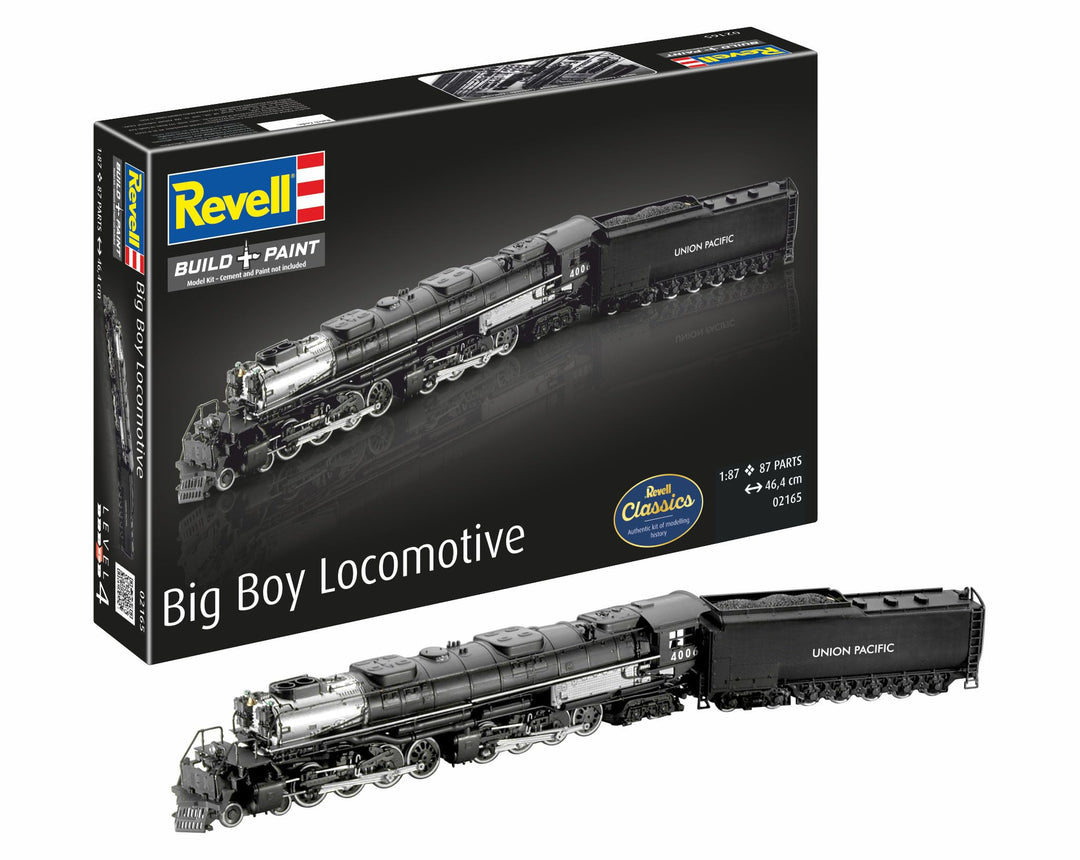 Revell 02165 H0 Dampflok Big Boy Plastik-Bausatz Big Boy Locomotive, Big Boy Locomotive
