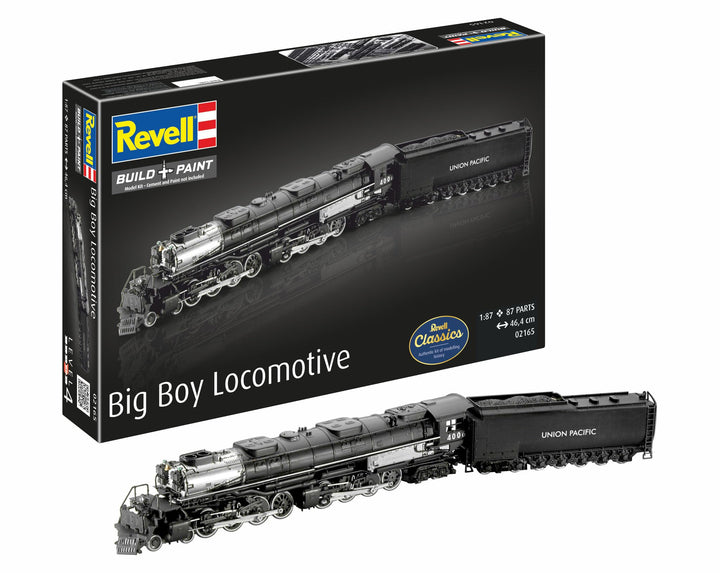 Revell 02165 H0 Dampflok Big Boy Plastik-Bausatz Big Boy Locomotive, Big Boy Locomotive