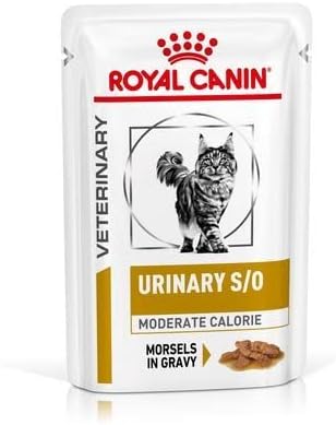 Royal Canin Veterinary Urinary s/o Moderate Calorie | 4er Pack | 4 x 12 x 85 g | Diät-Alleinfuttermi