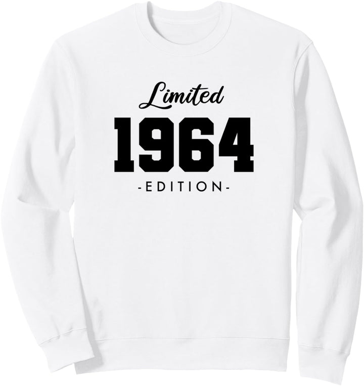 60 Jahre Jahrgang 1964 Limited Edition 60. Geburtstag Sweatshirt