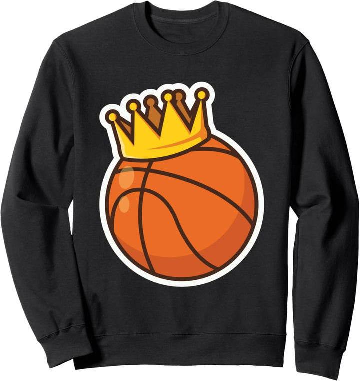 Basketball König Krone - Basketballer Sweatshirt