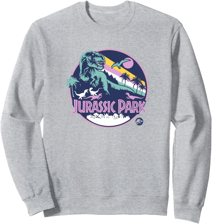 Jurassic Park T-Rex Breakout Logo V2 Sweatshirt