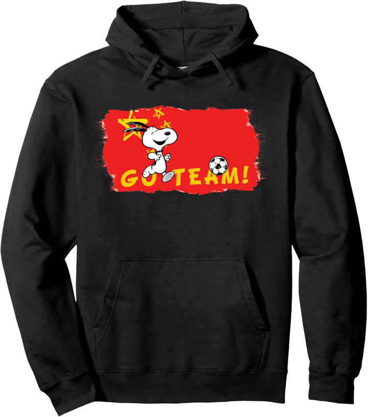 Peanuts Go China Pullover Hoodie