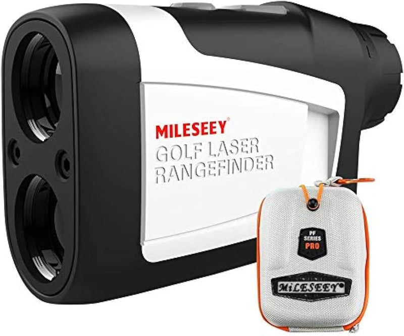 MiLESEEY Entfernungsmesser Golf mit Slope On/Off, 600M Golf Laser Entfernungsmesser mit Flag-Lock un