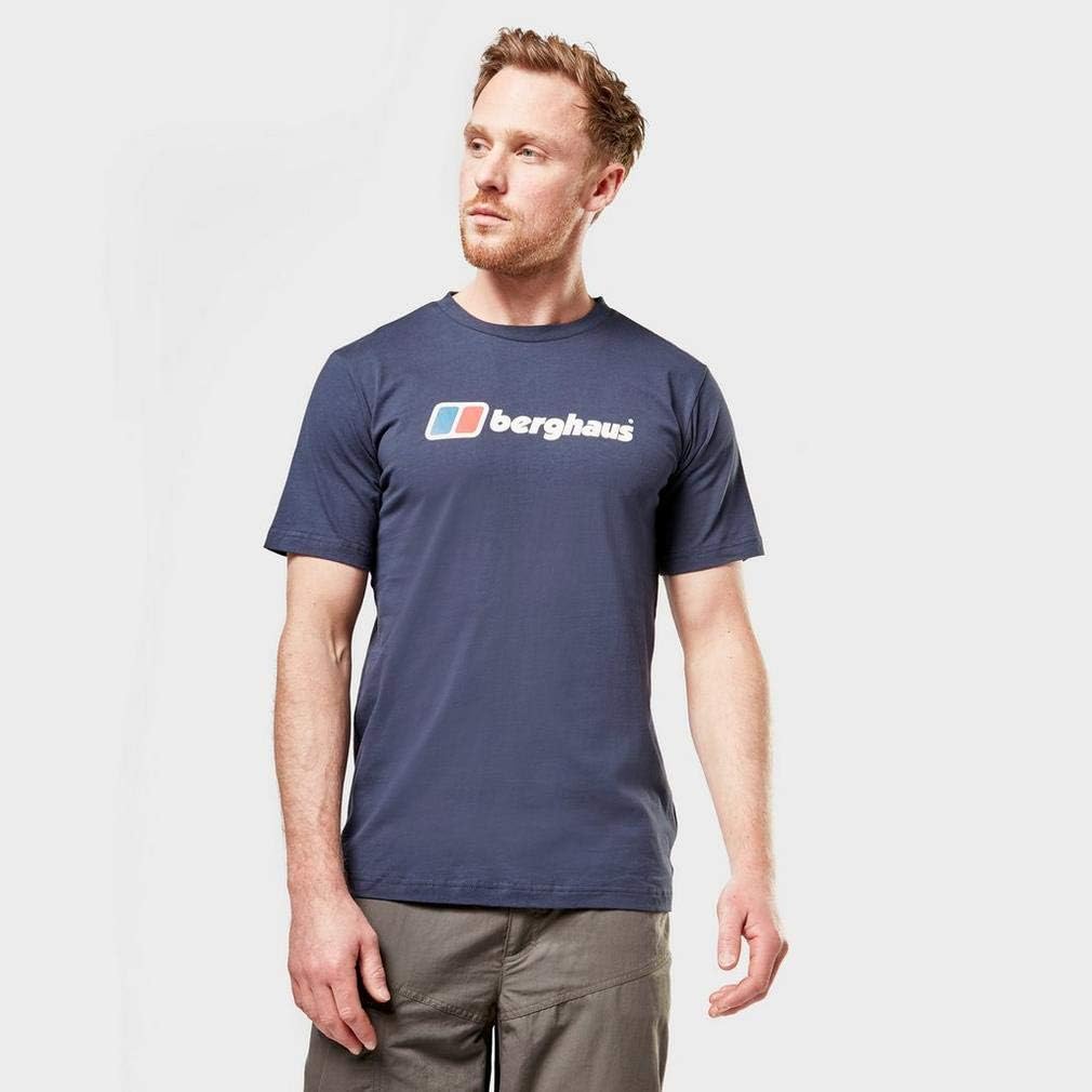 Berghaus Herren Big Corp Logo T-Shirt, Dusk