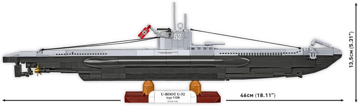 German Submarine Type VIIB (U-Boat U-52)
