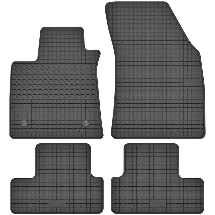 AGCPdirect Gummi Matten Fussmatten Passgenau 4-teilig Set für Renault Megane 4 2016-2021