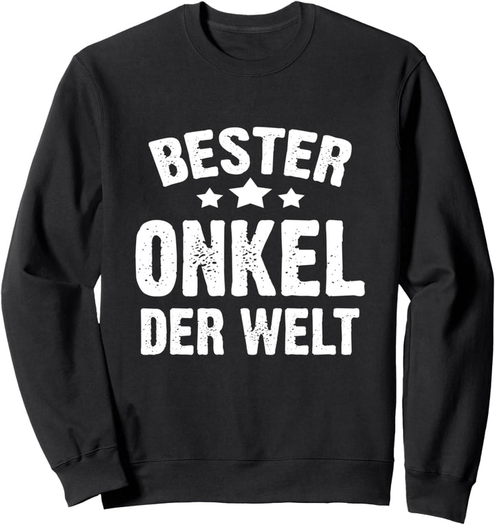 Bester Onkel Der Welt Familie Geburtstag Geschenk Tante Sweatshirt