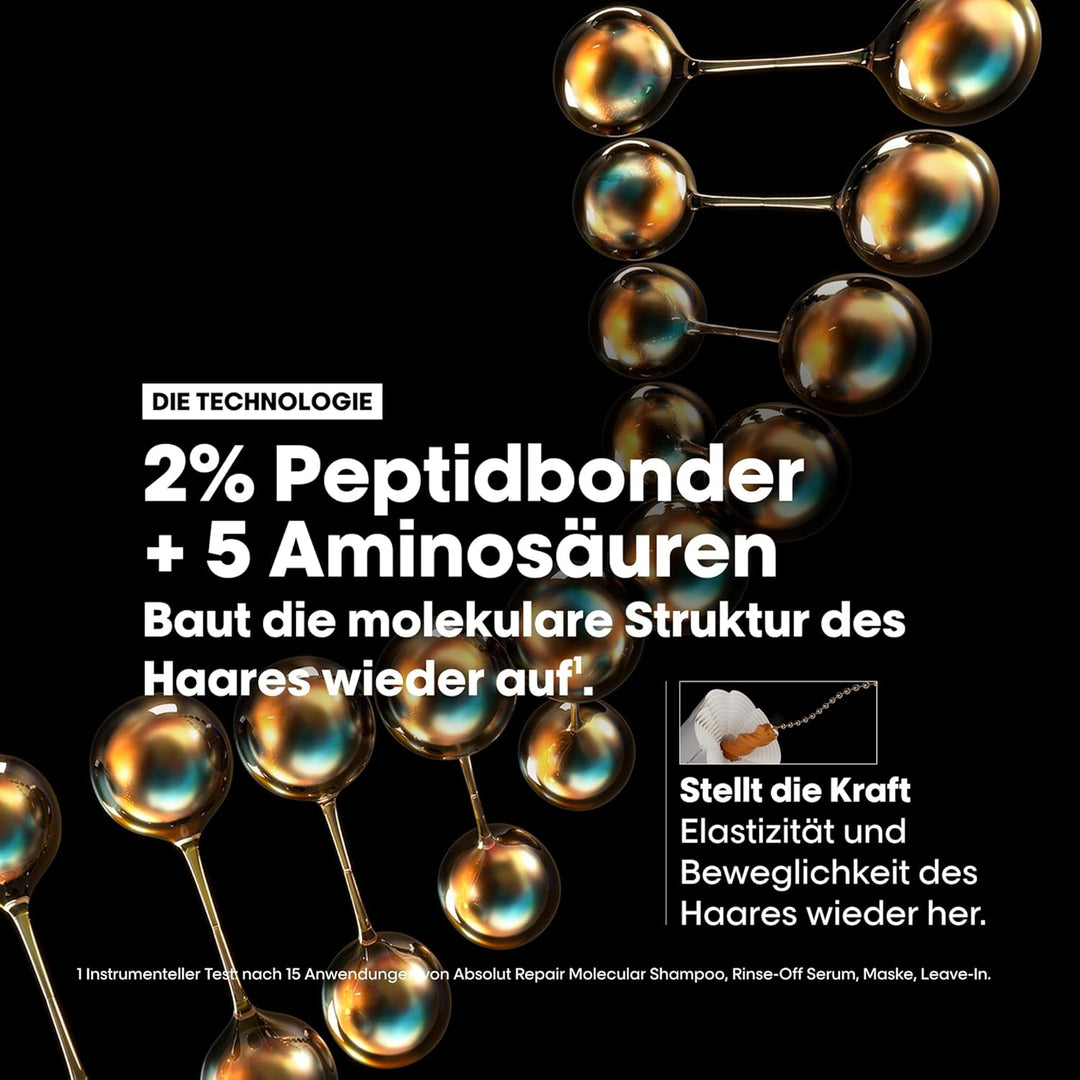 L'Oréal Professionnel Leave-In für strukturgeschädigtes Haar, Zur molekularen Tiefenreparatur, Mit P