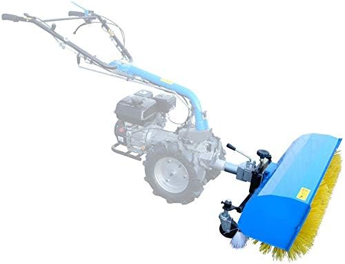 Güde 95189 GKM 900 2 IN 1 Kehrmaschine zu 95180, Blau, 95 x 100 x 36 cm & 95183 GGF 620 Gartenfräse