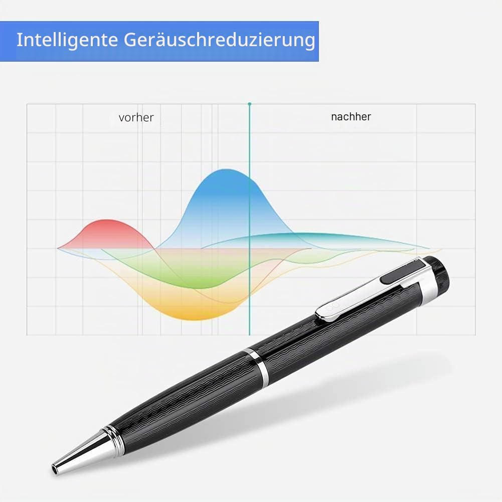 VBESTLIFE Digital Voice Recorder,Pen-Shaped 20 Stunden Digital Voice Recorder 192Kbps Audio Recorder