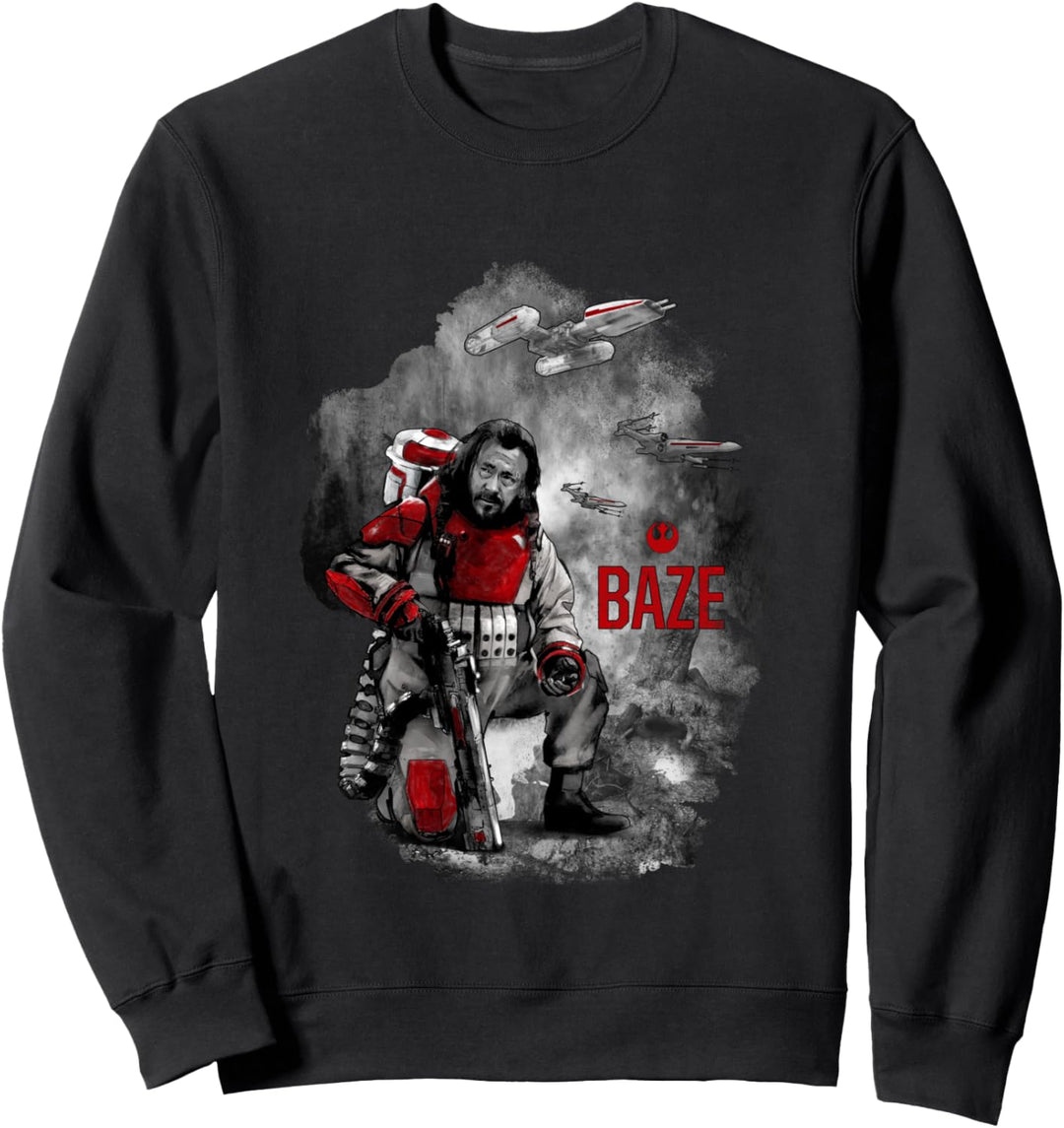 Star Wars Rogue One Baze Repeater Cannon Sweatshirt