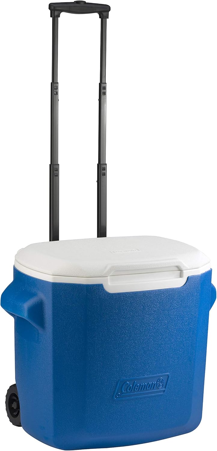 Coleman Passive Kühlbox 16 QT/28QT Performance Wheeled Cooler, Thermobox 15/26 L Fassungsvermögen, m